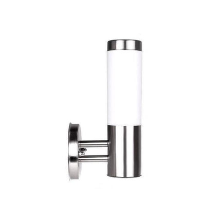 Applique Murale D'Extérieur Étanche Style Contemporain, lampe murale blanc et argentée