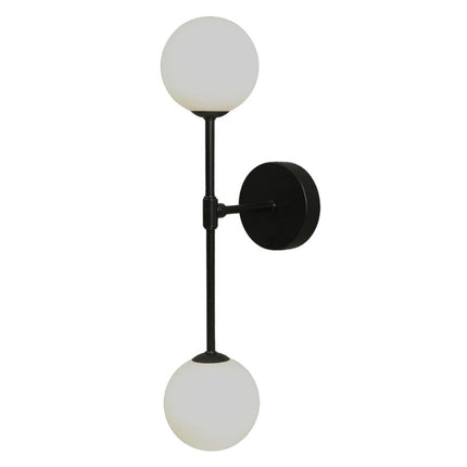 Applique Murale Escalier Ronde en Verre Laiteux,Chambre à Coucher, un Salon, un Allée, des Escaliers