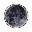Applique Murale Moderne en Forme de Lune, à la silhouette céleste et douce.