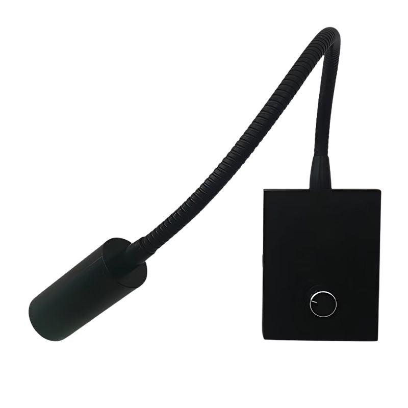 Applique Murale Noire Stylée Avec Interrupteur, avec éclairage fonctionnel et raffiné.