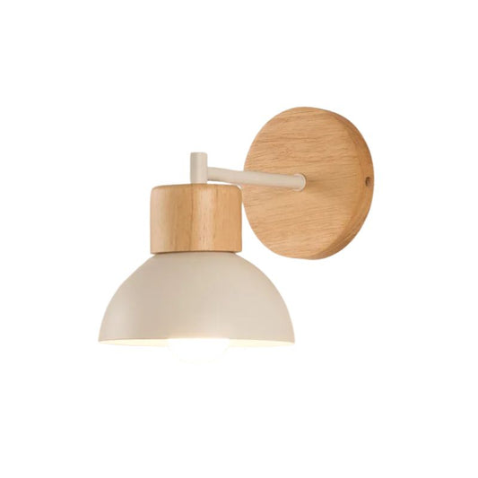 Applique Murale Scandinave Luminaire Bois Moderne, touche nordique en bois clair