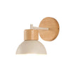 Applique Murale Scandinave Luminaire Bois Moderne, touche nordique en bois clair