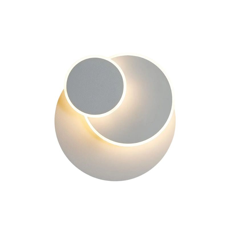 Applique Murale Scandinave Tendance Avec Effet Éclipse,applique décorative,Luminaires muraux rotatifs