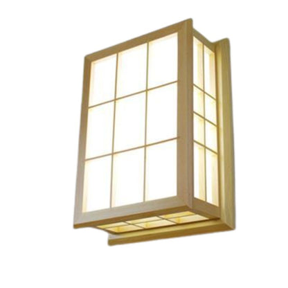 Applique Murale Vintage En Bois Massif Style Chic, lumière LED pour salon chambre intérieur, appliques allée décor à la maison éclairage intérieur