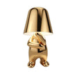 Lampe De Table Dorée Effet Miroir, lampe de table tactile, lampe de chevet, café, décor de chambre d'enfant