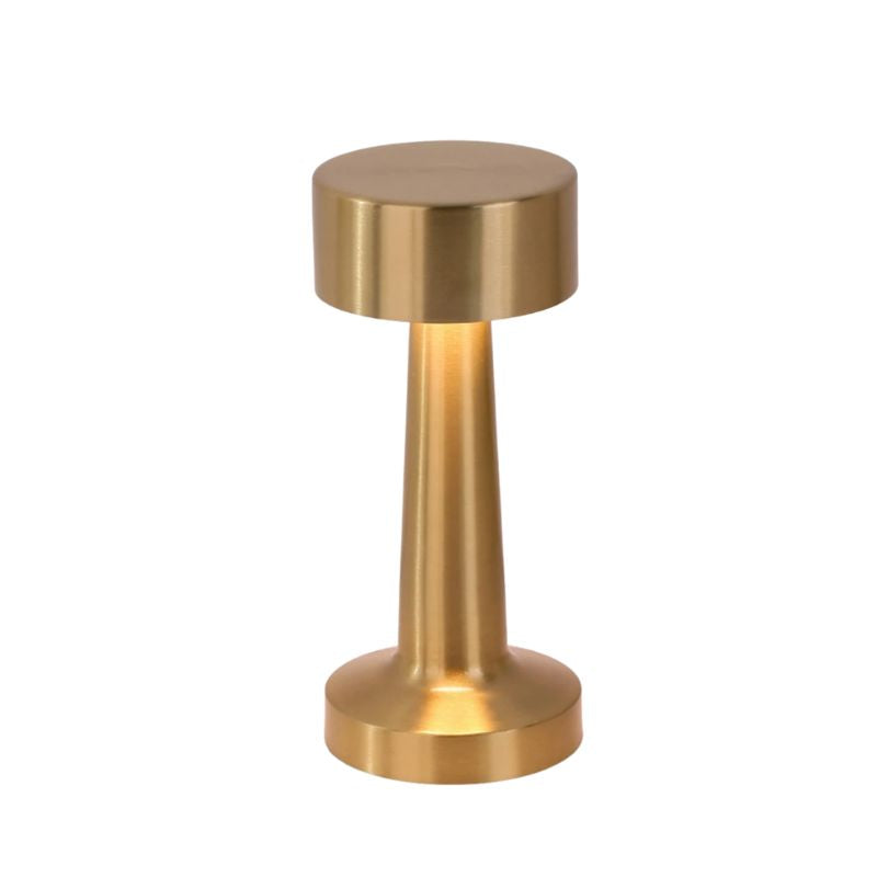 Lampe De Table Tactile Métal Élégante, lampe en or, lampe de table dorée