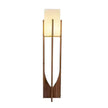 Lampe Japonaise Design Nordique En Bois, lampe en bois avec lumière jaune, lampe à poser