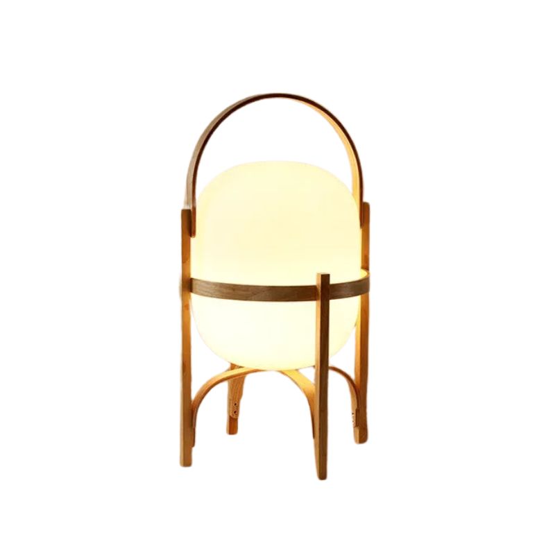 Lampe Japonaise Sur Pied Style Zen Contemporain, Lampe sur pied de Table, chevet, salon lampe de lecture 