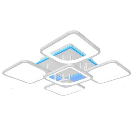 Lampe Moderne Carrée LED À Intensité Variable, pour salon, pour cuisine, pour chambre salle à manger 