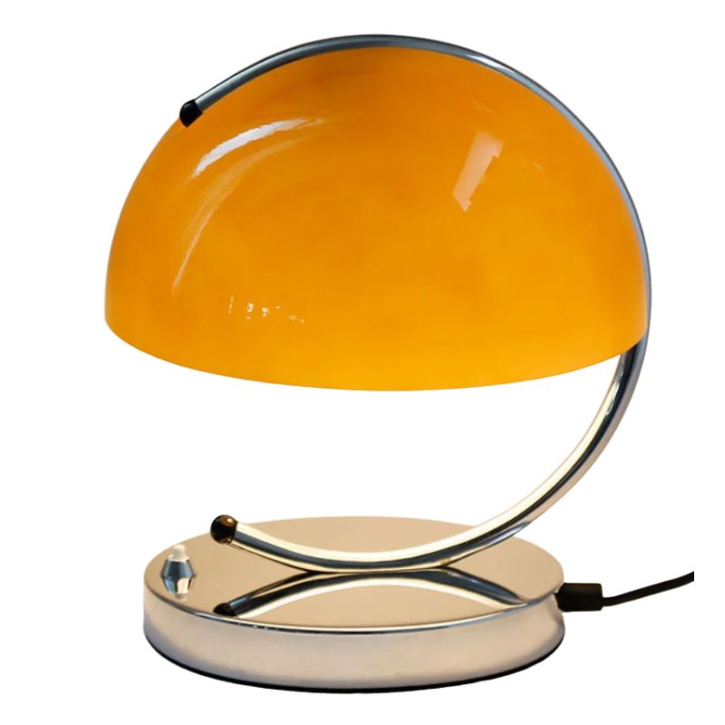 Lampe Moderne Verre Soufflé Style Champignon, Style Simple salon , décoration étude chambre, Table de nuit