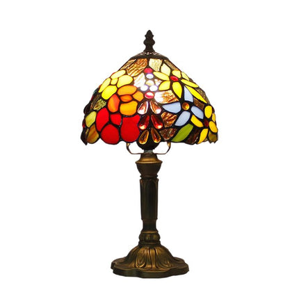 Lampe Tiffany Style Méditerranéen Chic, lampe multicolore style chic