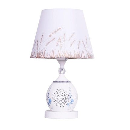 Lampe de Chevet Céramique Florale, moderne, pour chambre à coucher, chaude, romantique