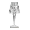 Lampe de Table Tactile en Cristal, effet visuel scintillant