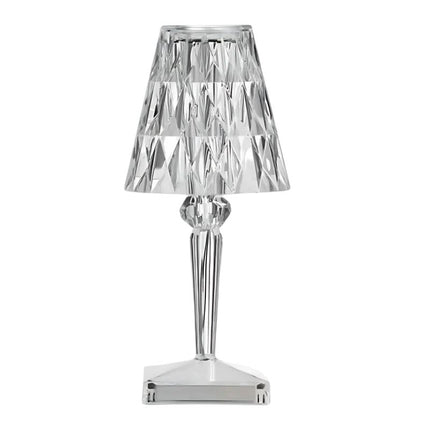 Lampe de Table Tactile en Cristal, effet visuel scintillant