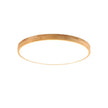 Plafonnier LED en Bois Style Nordique, finition bois minimaliste