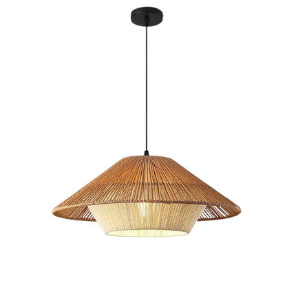 Suspension Bohème En Rotin Naturel Élégant,salle à manger, chambre à coucher