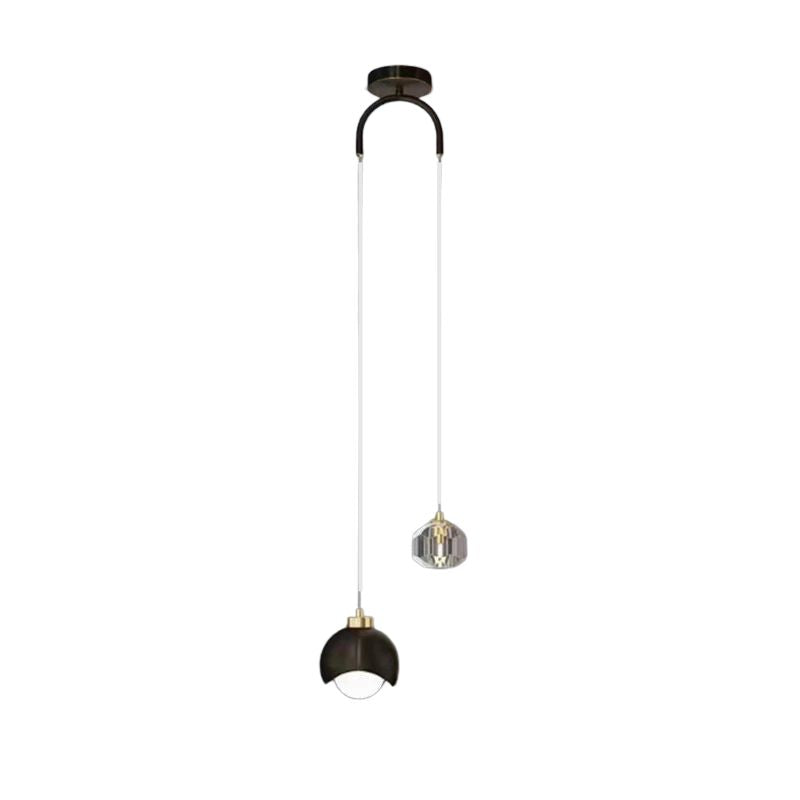 Suspension Chambre Cristal Moderne Chic, chambre, chevet,salon