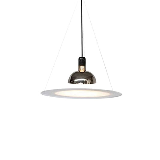 Suspension Design Lustre LED Style Aérien, avec disque en métal