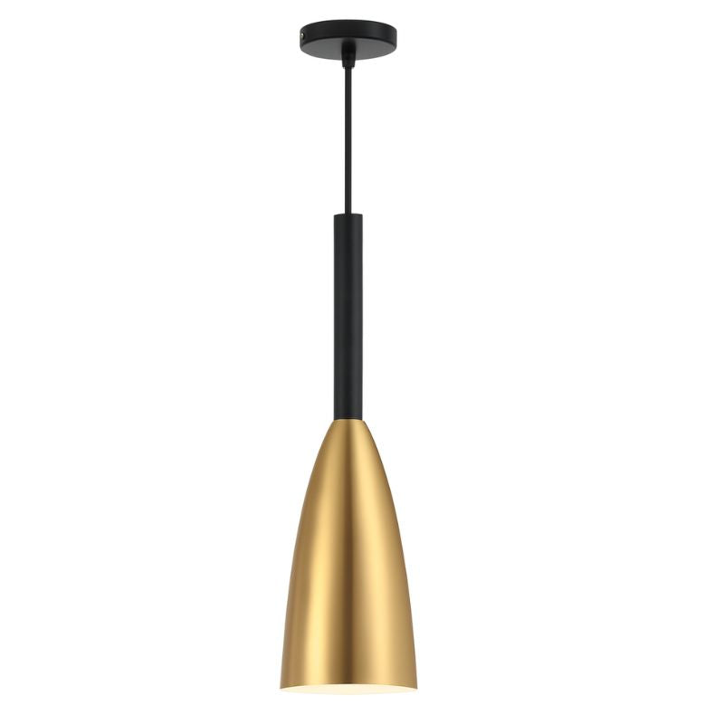 Suspension Industrielle Look Contemporain Doré,Restaurant, Bar, café, chambre à coucher