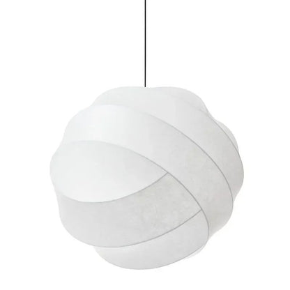 Suspension Japonaise Boule Papier Sculpturale, chambre à coucher et restaurant, lustres de style japonais