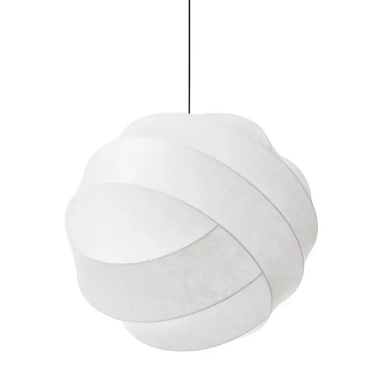 Suspension Japonaise Boule Papier Sculpturale, chambre à coucher et restaurant, lustres de style japonais