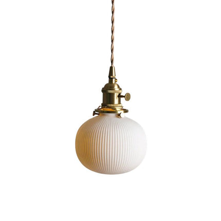 Suspension Japonaise Design Minimaliste,  style retro japonaise