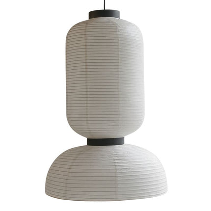 Suspension Japonaise Élégante En Papier De Riz,Lanterne pour Salle à Manger, un Restaurant, une Cuisine ou un Loft