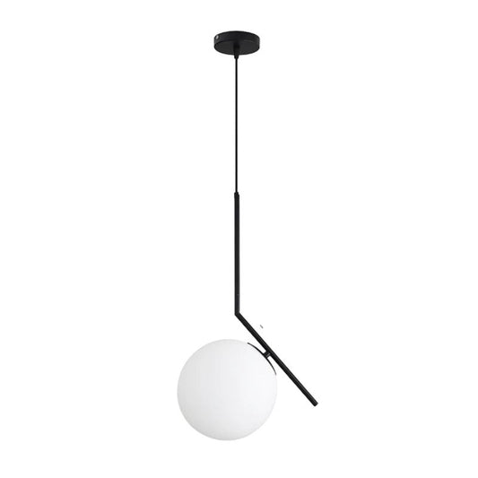 Suspension Minimaliste Charme Du Verre Galvanisé, cuisine, chambre à coucher, salle à manger