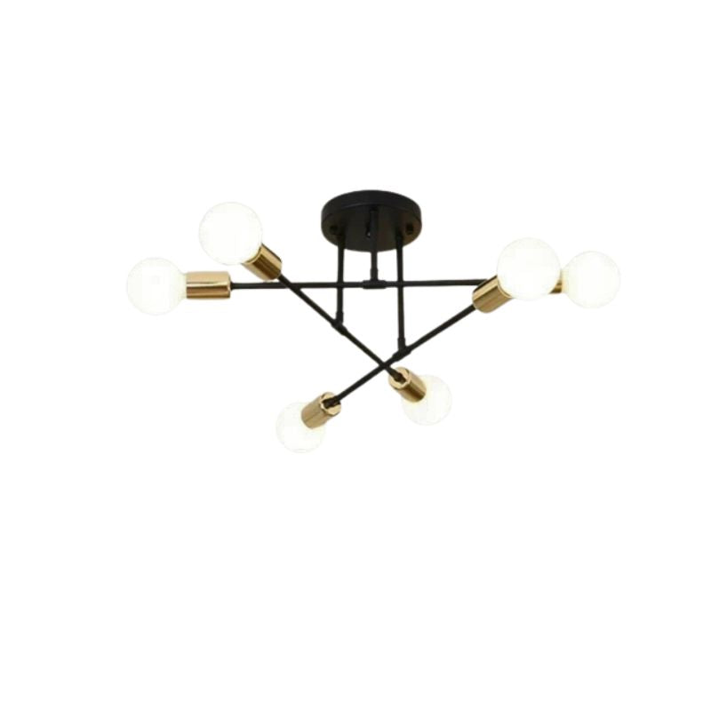 Suspension Salle De Bain LED Style Scandinave Raffiné,  idéal pour une chambre à coucher ou un salon