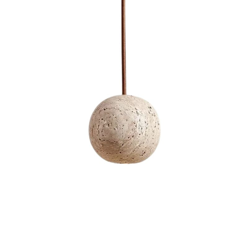 Suspension Salle À Manger En Travertin Naturel Élégant, pour une Chambre à Coucher