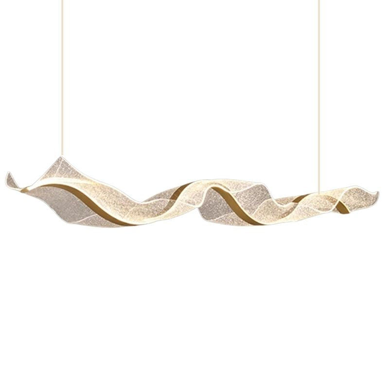 Suspension Salle À Manger Luminaire Ondulé Unique, salle à manger décor à la maison