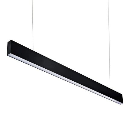 Suspension Scandinave Ligne Moderne Lumineuse, lampe suspendue en aluminium
