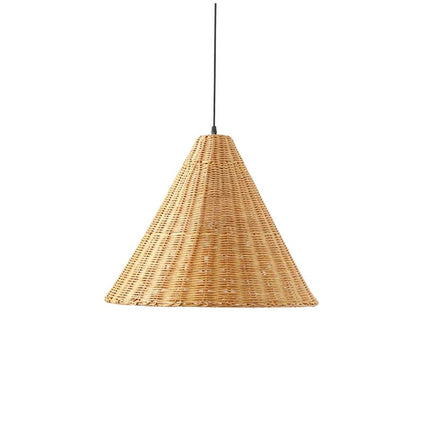 Suspension Vintage Charme Bohème Chic,chapeau de paille, lampe décorative, restaurant, cuisine, bar, salon de thé
