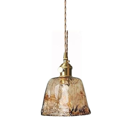 Suspension Vintage Créative En Verre Effet Artisanal,e Chambre à Coucher, un Bar